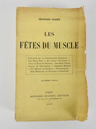 Olympic Games. Stockolm 1912. Book by Georges...