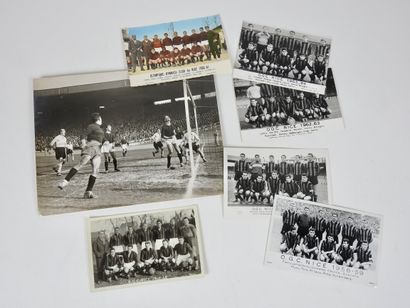 null Football. Nice. Seven original photos: a) At the Park, large format (18x24),...