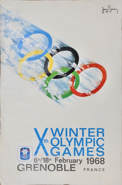 JO. Grenoble 1968. Xès Olympic Winter Games....