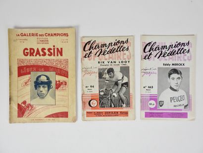 null Cycling. Biographies. Merckx. Van Looy. Grassin. Three beautiful biographies...