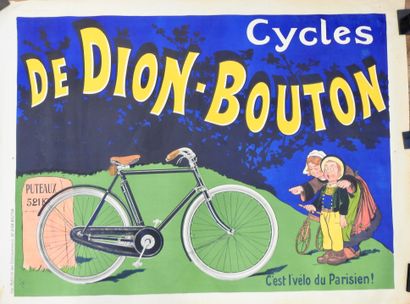 null Cycling . De Dion-Bouton . Ogé . Puteaux. Original poster without canvas. "Cycle...