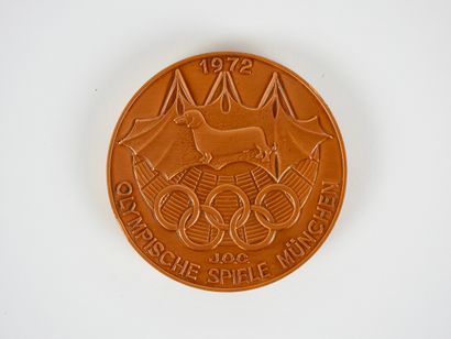 OLYMPIC GAMES. Munich 1972. Medal. Commemorative...