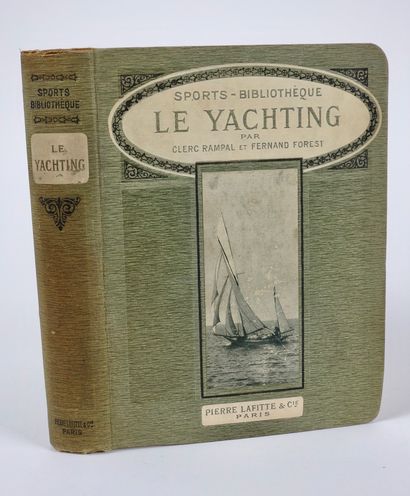  Aviron. Sports de l'eau. Voile. "Le Yachting" par Clerc Rampal et Fernand Forest,...
