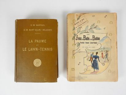 Tennis. Judge of the Camp. E. de Nanteuil....
