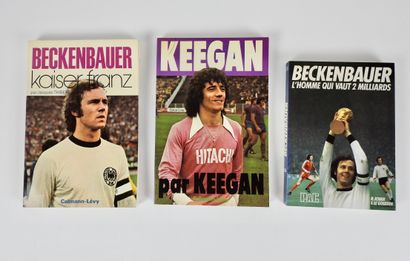 null Football. Beckenbauer. Keegan. Les étoiles. Trois livres neufs avec dédicaces...