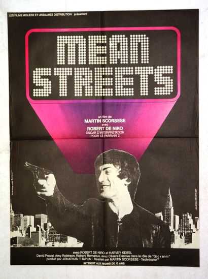 null MEAN STREETS 1973 - FR Jonathan T. Taplin/Martin Scorsese Robert De Niro /Harvey...