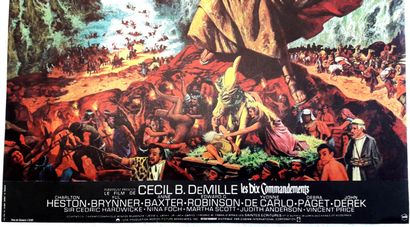 null THE TEN COMMANDMENTS 1956 - FR Cecil B.DeMille /Cecil B.DeMille Charlton Heston...