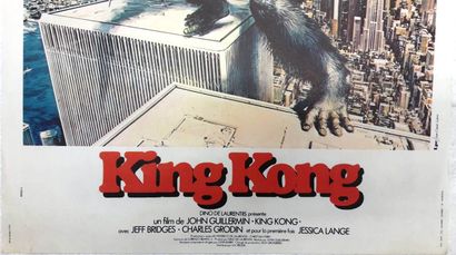 null KING-KONG 1976 - FR Dino De Laurentiis/John Guillermin Jeff Bridges /Jessica...