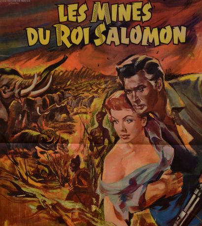 null LES MINES DU ROI SALOMON 1950 - FR Sam Zimbalist /Compton Bennett Deborah Kerr/Stewart...