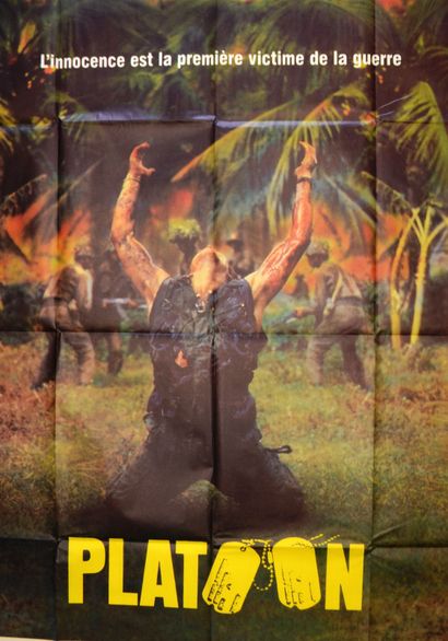null PLATOON 1986 - FR Oliver Stone/John Daly Tom Berenger/Keith David - 20th Century-Fox...
