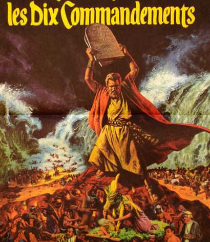 null THE TEN COMMANDMENTS 1956 - FR Cecil B.DeMille /Cecil B.DeMille Charlton Heston...
