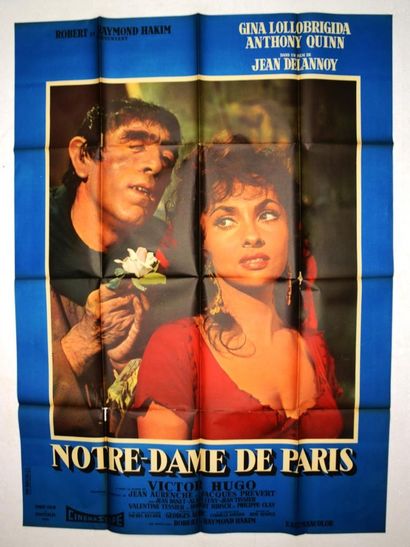 null NOTRE DAME DE PARIS 1956 - FR Jean Delannoy/Raymond Hakim Anthony Quinn/Gina...