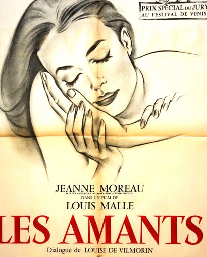 null LES AMANTS 1958 - FR ---/Louis Malle Jeanne Moreau /Jean-Marc Bory - --- - 60...