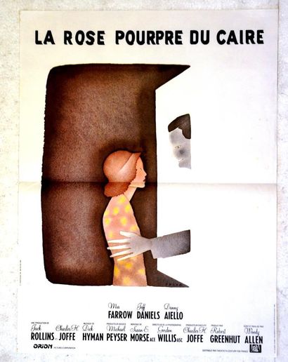 null LA ROSE POURPRE DU CAIRE 1985 - FR Robert Greenhut /Woody Allen Mia Farrow /Jeff...