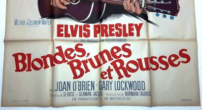 null BLONDES BRUNES ET ROUSSES 1963 - FR Norman Taurog/Ted Richmond Elvis Presley/Joan...