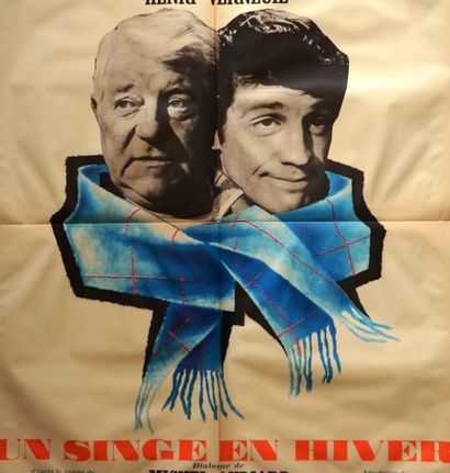 null UN SINGE EN HIVER 1962 - FR Jacques Bar /Henri Verneuil Jean Gabin /Jean-Paul...