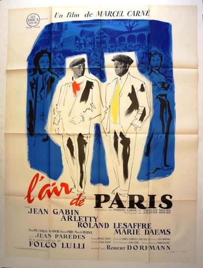 null L'AIR DE PARIS 1954 - FR Marcel Carne/Robert Dorfmann Jean Gabin/Arletty - Del...