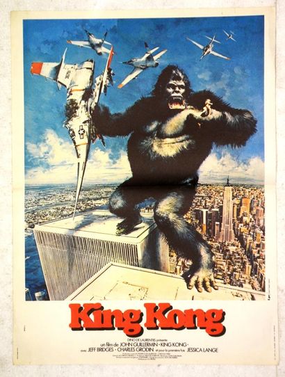 null KING-KONG 1976 - FR Dino De Laurentiis/John Guillermin Jeff Bridges /Jessica...