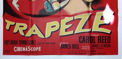 null TRAPEZE 1956 - FR Carol Reed/James Hill Burt Lancaster/Tony Curtis - United...