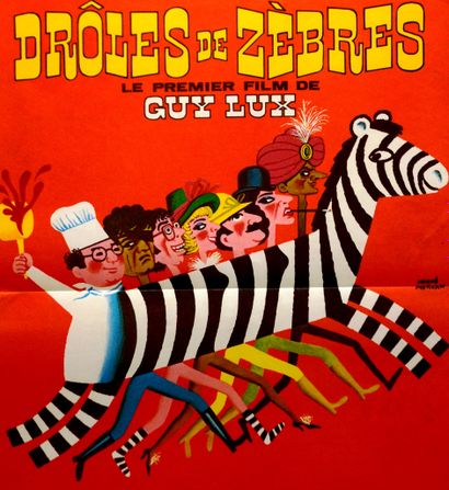 null DROLES DE ZEBRES 1977 - FR Jean -Pierre Rawson /Guy Lux Sim /Alice Sapritch...