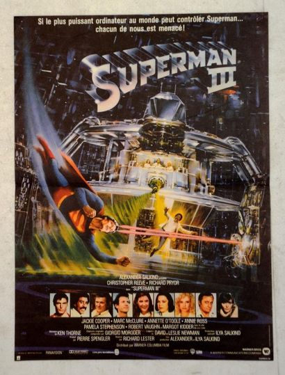 null SUPERMAN 3 1983 - FR Alexander Salkind/Richard Lester Christopher Reeve/Richard...