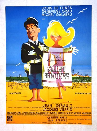 null LE GENDARME DE SAINT TROPEZ 1964 - FR Gérard Beytout/Jean Girault louis de Funès/Geneviève...