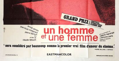 null UN HOMME ET UNE FEMME 1966 - FR Claude Lelouch/Claude Lelouch Anouck Aimée/Jean-Louis...