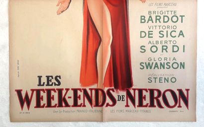 null LES WEEK-ENDS DE NERON BB 1956 - FR Franco Cristaldi /Steno Brigitte Bardot...