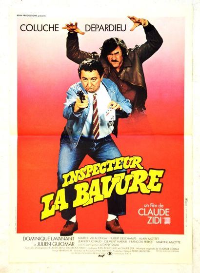 null INSPECTEUR LA BAVURE 1980 - FR Claude Berri/Claude zidi Coluche /Gérard Depardieu...