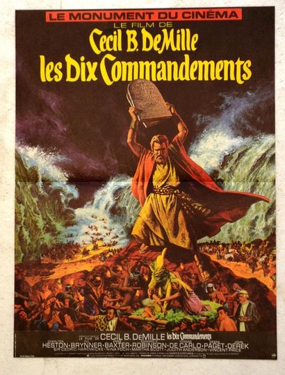 null LES DIX COMMANDEMENTS 1956 - FR Cecil B.DeMille /Cecil B.DeMille Charlton Heston...