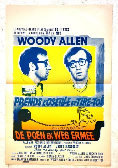 null PRENDS L'OSEILLE ET TIRE-TOI 1969 - FR Charles H. Joffe /Woody Allen Woody Allen...