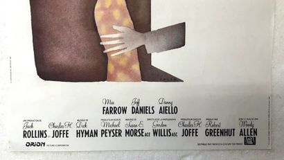 null THE PERPET ROSE OF CAIRO 1985 - FR Robert Greenhut /Woody Allen Mia Farrow /Jeff...