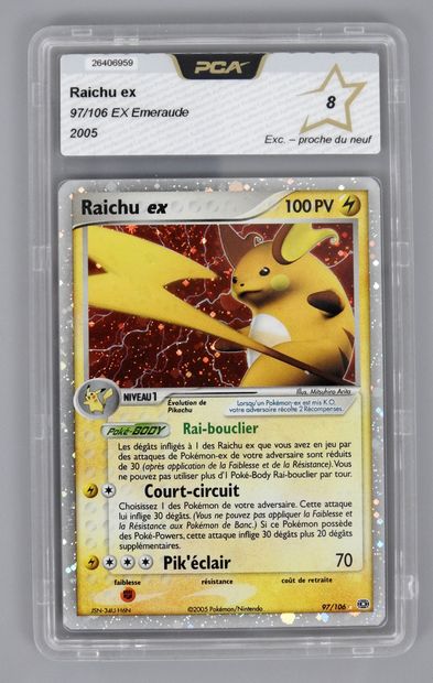 null RAICHU EX

Bloc Ex Emeraude 97/106

Carte pokemon PCA notée 8/10