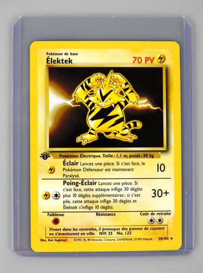 null ELEKTEK Ed 1

Wizards Block Basic Set 20/102

Great pokemon card