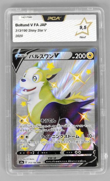 null BOLTUND V Full Art

Shiny Star V 313/190 JAP

Carte pokemon PCA notée 9.5/1...