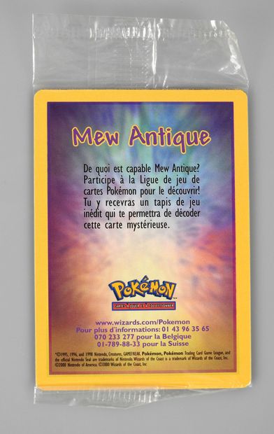 null MEW ANTIQUE

Ensemble de deux cartes promo scellées dans les sachets d’orig...