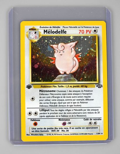 null MELODELFE Ed 1

Wizards Jungle Block 1/64

Superb pokemon card