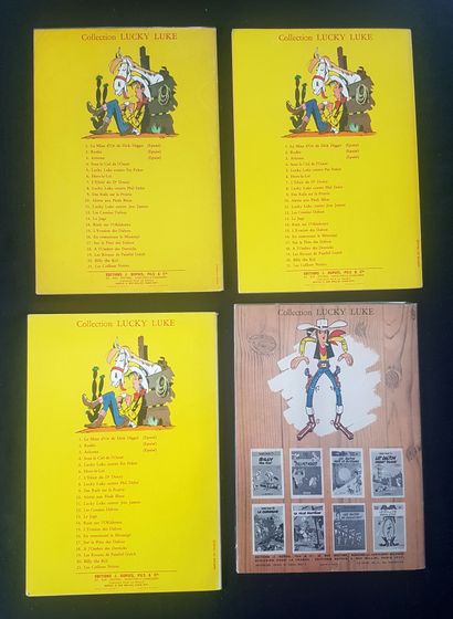 null * MORRIS

Lucky Luke

Set of 4 paperback albums in reissue, 3 of which are yellow...