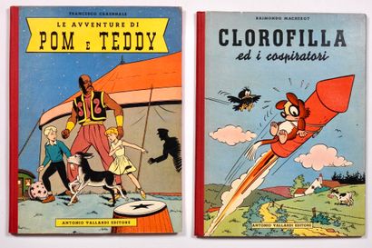 null LOMBARD

Set of two Italian editions, cloth back, Le aventure di Pom et Teddy,...
