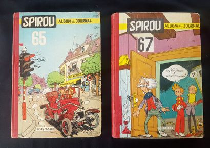 null * JOURNAL DE SPIROU

Set of two bindings including 65 and 67 in good condit...