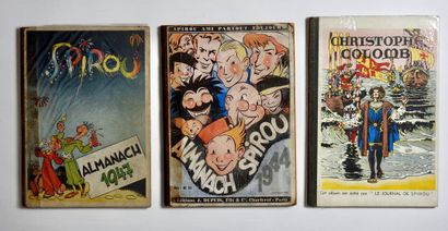 null SPIROU'S JOURNAL

Set of almanacs 1944 and 1947, good condition

Jijé Christophe...