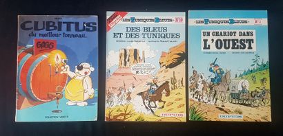 null * BROCHURES

Set of paperback albums in original edition including Lambil Tuniques...