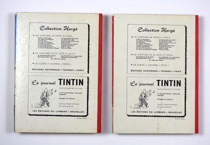 null JOURNAL DE TINTIN

Ensemble de reliures du Journal de Tintin Belge comprenant...