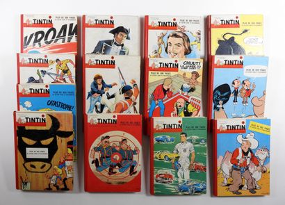 null JOURNAL DE TINTIN

Ensemble de reliures du Journal de Tintin Belge comprenant...