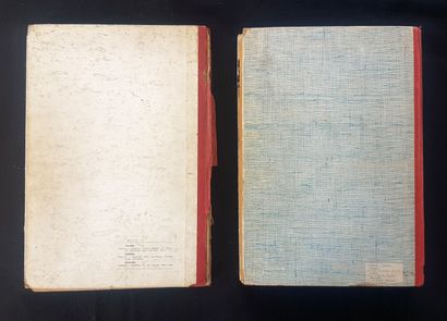 null * SPIROU'S DIARY

Set of two bindings including 35 (wrecked) and 39 (patch and...