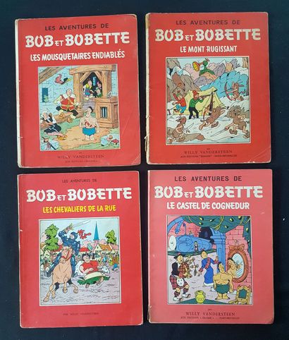  * VANDERSTEEN 
Bob et Bobette 
Ensemble de 4 volumes années 50-début des années...