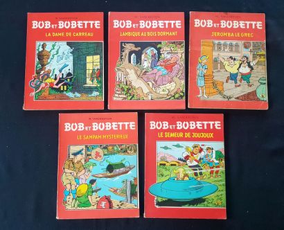 null * VANDERSTEEN

Bob and Bobette

Set of 5 volumes in good condition (bottom of...