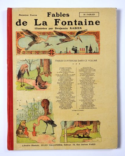 null RABIER

Fables de La Fontaine

Première partie, 67 fables

Très bon état