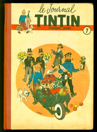 null TINTIN JOURNAL

Binding 7 of the Journal de Tintin France

Superb copy, small...