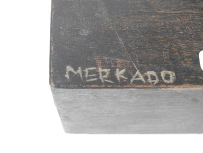 null Nissim MERKADO (né en 1935)

COUPLE, vers 1960-1965

Sculpture en pierre signée...